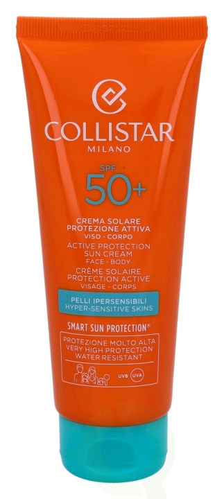 Collistar Active Protection Sun Cream Face-Body SPF50+ 100 ml i gruppen SKØNHED & HELSE / Hudpleje / Tanning / Solbeskyttelse hos TP E-commerce Nordic AB (C50046)