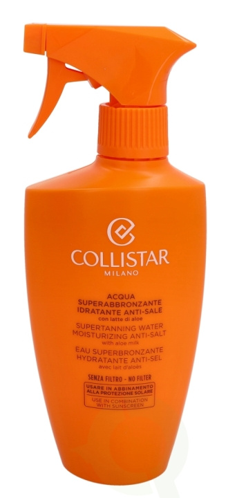 Collistar Supertanning Water With Aloe Milk 400 ml For Hair Face And Body i gruppen SKØNHED & HELSE / Hudpleje / Tanning / Brun uden sol hos TP E-commerce Nordic AB (C50048)