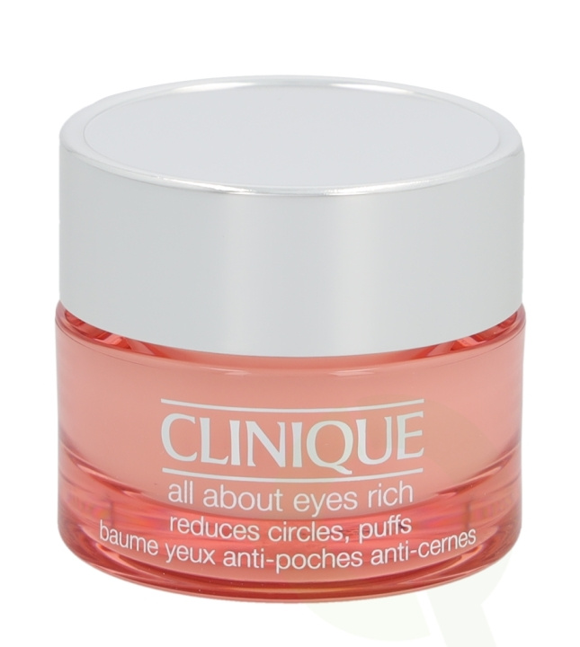 Clinique All About Eyes Rich 15 ml All Skin Types i gruppen SKØNHED & HELSE / Hudpleje / Ansigt / Øjne hos TP E-commerce Nordic AB (C50126)