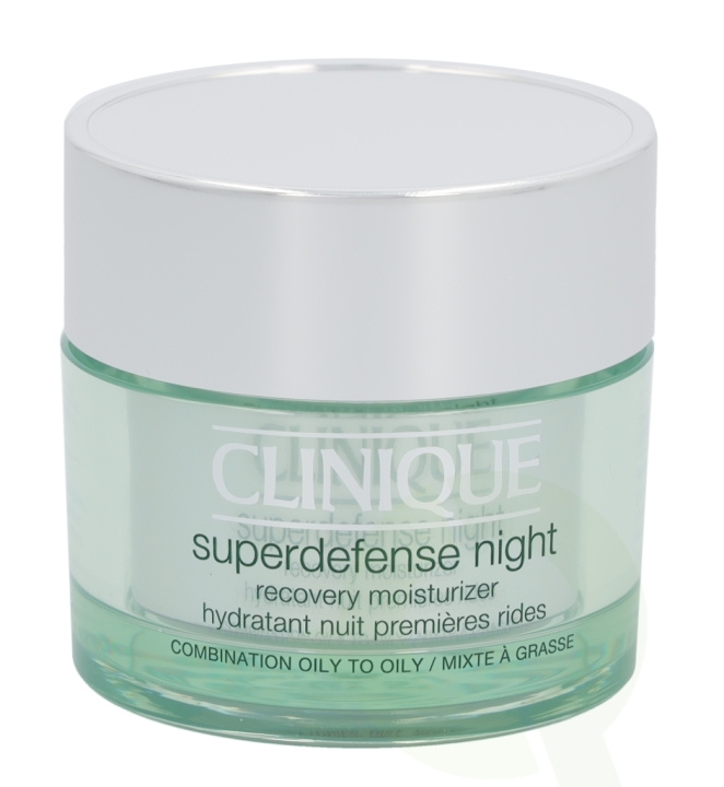 Clinique Superdefense Night Recovery Moisturizer 50 ml Combination Oily To Oily 3,4 i gruppen SKØNHED & HELSE / Hudpleje / Ansigt / Natcreme hos TP E-commerce Nordic AB (C50240)