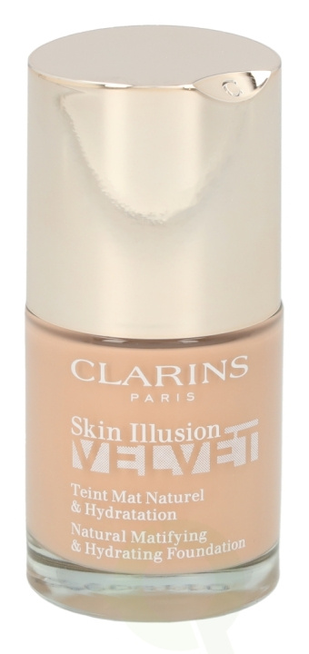 Clarins Skin Illusion Velvet Foundation 30 ml 109c i gruppen SKØNHED & HELSE / Makeup / Makeup ansigt / Foundation hos TP E-commerce Nordic AB (C50587)