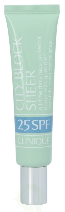 Clinique City Block Sheer SPF25 40 ml Sun Protection - All Skin Types - Oil-Free i gruppen SKØNHED & HELSE / Hudpleje / Ansigt / Ansigtscreme hos TP E-commerce Nordic AB (C50619)