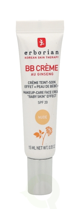 Erborian BB Cream Au Ginseng 5-In-1 Baby Skin Effect SPF20 15 ml Nude i gruppen SKØNHED & HELSE / Hudpleje / Ansigt / Dagcreme hos TP E-commerce Nordic AB (C51258)