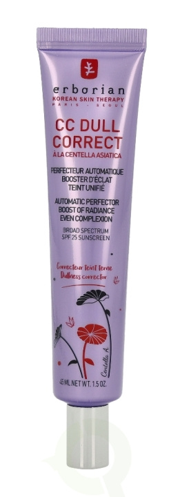 Erborian CC Dull Correct Sunscreen SPF25 45 ml Broad Spectrum i gruppen SKØNHED & HELSE / Hudpleje / Tanning / Solbeskyttelse hos TP E-commerce Nordic AB (C51279)