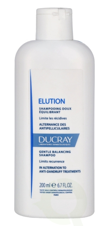 Ducray Elution Gentle Balancing Shampoo 200 ml i gruppen SKØNHED & HELSE / Hår og styling / Hårpleje / Shampoo hos TP E-commerce Nordic AB (C51357)