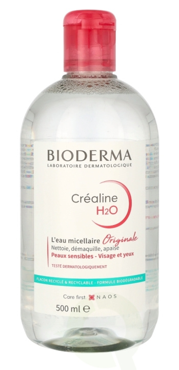 Bioderma Sensibio H2O Make-Up Removing Micelle Solution 500 ml i gruppen SKØNHED & HELSE / Makeup / Makeup fjerner hos TP E-commerce Nordic AB (C51374)