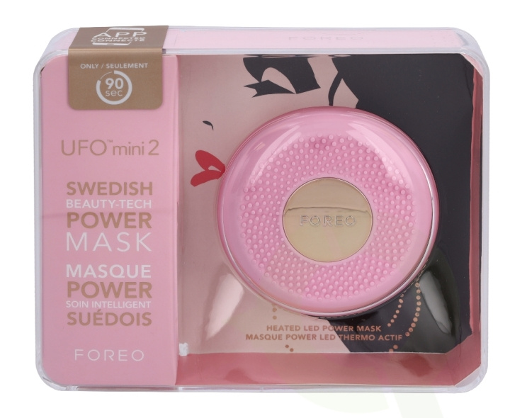 Foreo Ufo 2 Mini Power Mask & Light Therapy - Pearl Pink 1 Piece i gruppen SKØNHED & HELSE / Hudpleje / Ansigt / Hudplejeværktøjer hos TP E-commerce Nordic AB (C51389)