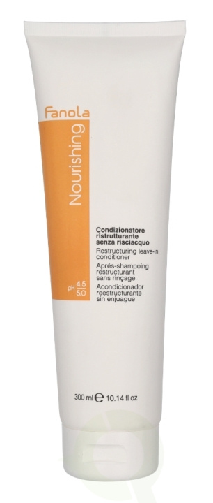 Fanola Nourishing Restructuring Leave-In Conditioner 300 ml i gruppen SKØNHED & HELSE / Hår og styling / Hårpleje / Balsam hos TP E-commerce Nordic AB (C51420)