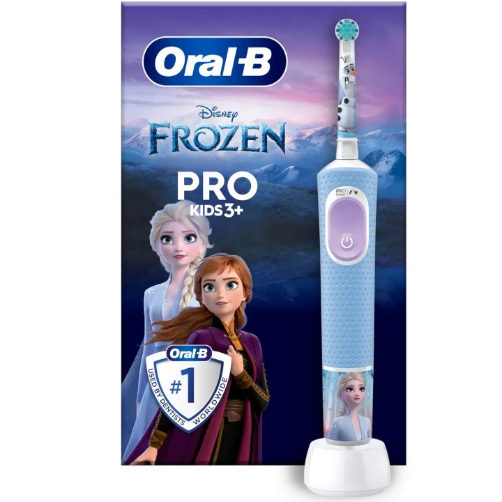 Oral B Eltandborste Vitality Pro Kids Frozen HBOX i gruppen SKØNHED & HELSE / Oral pleje / Elektriske tandbørster hos TP E-commerce Nordic AB (C51451)