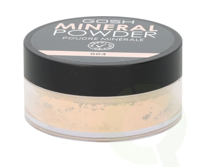 Gosh Mineral Powder 8 g 004 Natural i gruppen SKØNHED & HELSE / Makeup / Makeup ansigt / Pudder hos TP E-commerce Nordic AB (C51677)
