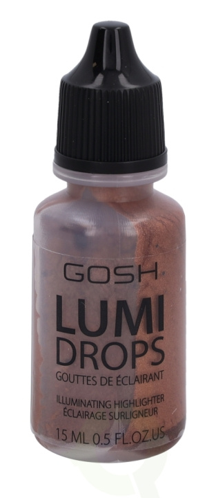 Gosh Lumi Drops Illuminating Highlighter 15 ml 006 Bronze i gruppen SKØNHED & HELSE / Makeup / Makeup ansigt / Contour/Highlight hos TP E-commerce Nordic AB (C51691)