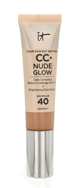 IT Cosmetics CC+ Nude Glow SPF40 32 ml Light Medium i gruppen SKØNHED & HELSE / Hudpleje / Ansigt / Dagcreme hos TP E-commerce Nordic AB (C51751)