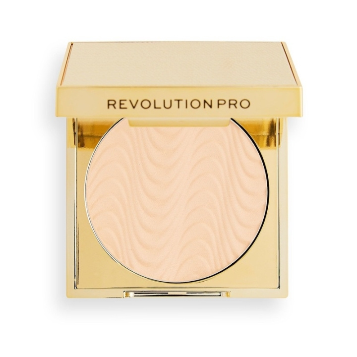 Makeup Revolution PRO CC Perfecting Pressed Powder - Cool Maple i gruppen SKØNHED & HELSE / Makeup / Makeup ansigt / Pudder hos TP E-commerce Nordic AB (C51949)