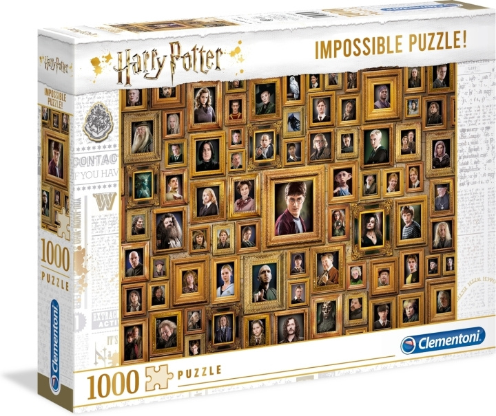 Clementoni Harry Potter Impossible Puzzle, 1000 bitar i gruppen SPORT, FRITID & HOBBY / Hobby / Puslespil hos TP E-commerce Nordic AB (C52000)