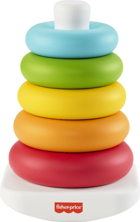 Fisher-Price Rock-A-Stack Ring Tower i gruppen LEGETØJ, BØRN & BABY / Babyleg (0-3 år) / Aktivitetslegetøj hos TP E-commerce Nordic AB (C52045)