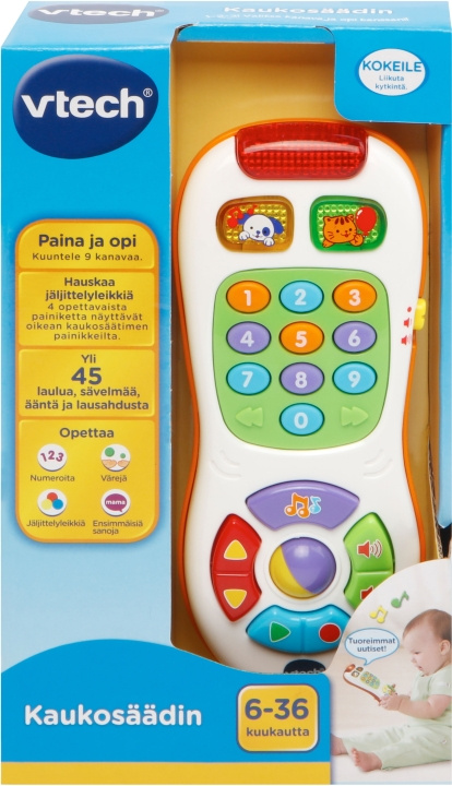 Vtech Baby fjärrkontroll, FI i gruppen LEGETØJ, BØRN & BABY / Babyleg (0-3 år) / Aktivitetslegetøj hos TP E-commerce Nordic AB (C52075)