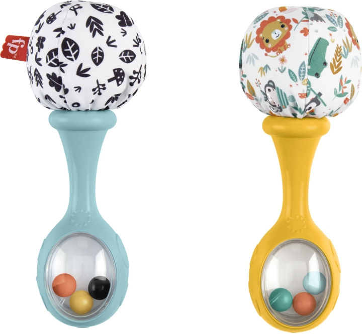 Fisher Price Shake & Rattle maracas i gruppen LEGETØJ, BØRN & BABY / Babyleg (0-3 år) / Aktivitetslegetøj hos TP E-commerce Nordic AB (C52086)