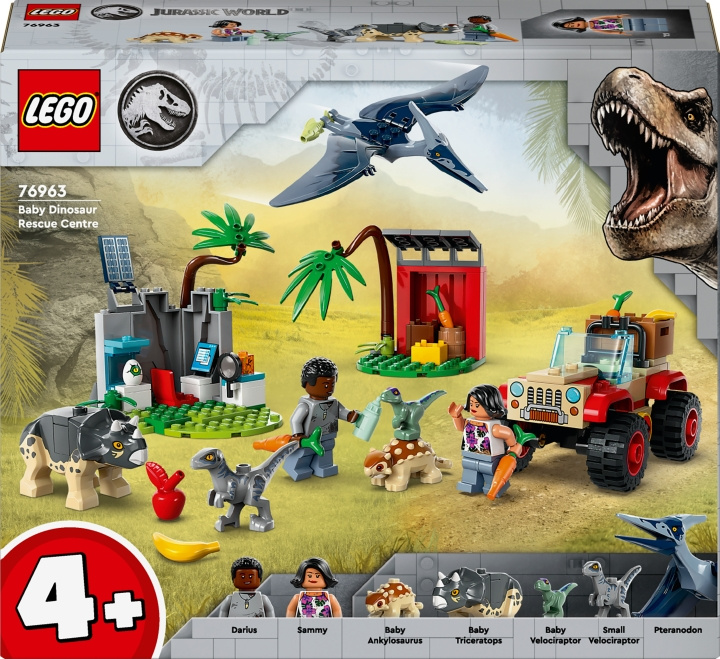 LEGO Jurassic World 76963 - Baby Dinosaur Rescue Center i gruppen LEGETØJ, BØRN & BABY / Legetøj / Bygge legesager / Lego hos TP E-commerce Nordic AB (C52131)