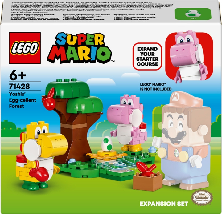 LEGO Super Mario 71428 - Yoshis\' Egg-cellent Forest Expansion Set i gruppen LEGETØJ, BØRN & BABY / Legetøj / Bygge legesager / Lego hos TP E-commerce Nordic AB (C52132)