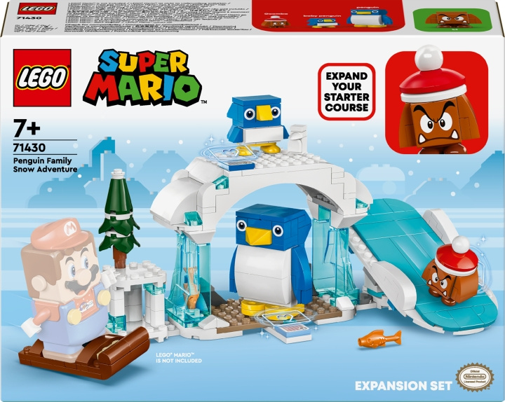 LEGO Super Mario 71430 - Penguin Family Snow Adventure Expansion Set i gruppen LEGETØJ, BØRN & BABY / Legetøj / Bygge legesager / Lego hos TP E-commerce Nordic AB (C52133)