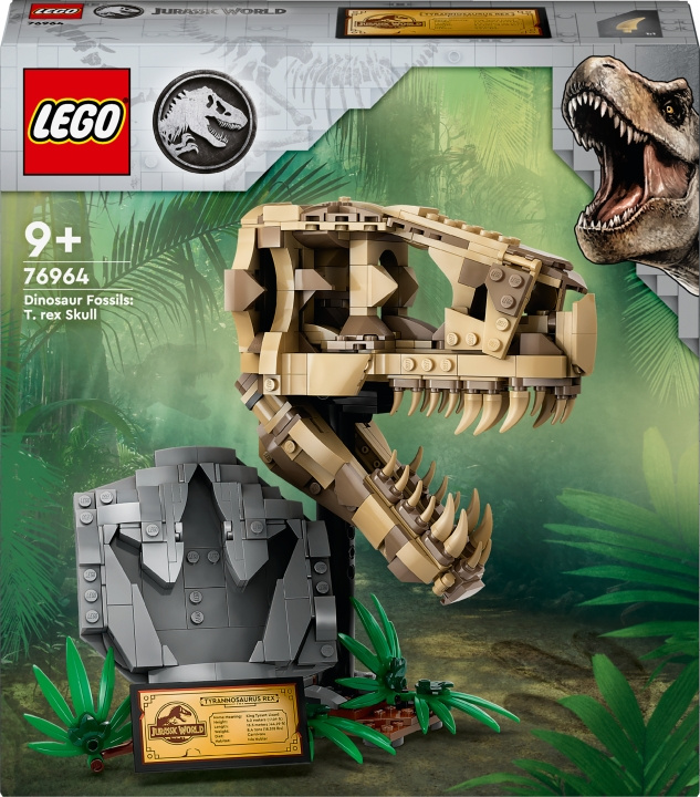 LEGO Jurassic World 76964 - Dinosaur Fossils: T. rex Skull i gruppen LEGETØJ, BØRN & BABY / Legetøj / Bygge legesager / Lego hos TP E-commerce Nordic AB (C52136)