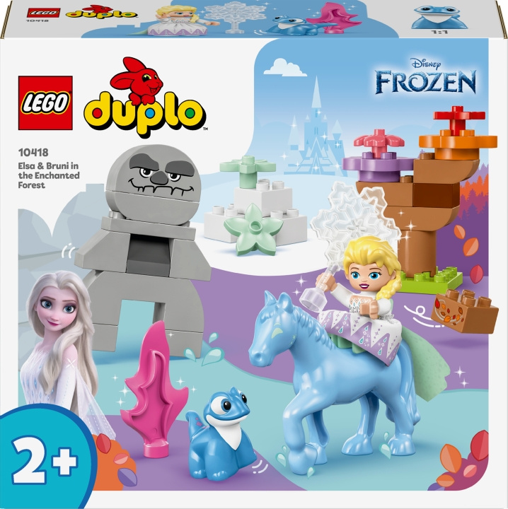 LEGO DUPLO Disney 10418 - Elsa & Bruni in the Enchanted Forest i gruppen LEGETØJ, BØRN & BABY / Legetøj / Bygge legesager / Lego hos TP E-commerce Nordic AB (C52139)
