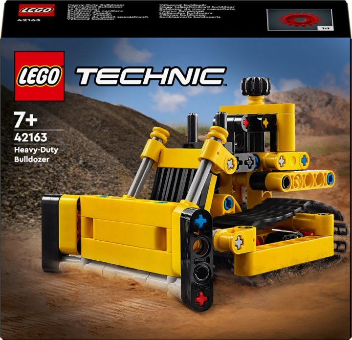LEGO Technic 42163 - Heavy-Duty Bulldozer i gruppen LEGETØJ, BØRN & BABY / Legetøj / Bygge legesager / Lego hos TP E-commerce Nordic AB (C52151)