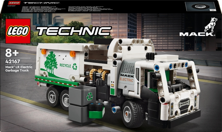 LEGO Technic 42167 - Mack® LR Electric Garbage Truck i gruppen LEGETØJ, BØRN & BABY / Legetøj / Bygge legesager / Lego hos TP E-commerce Nordic AB (C52154)