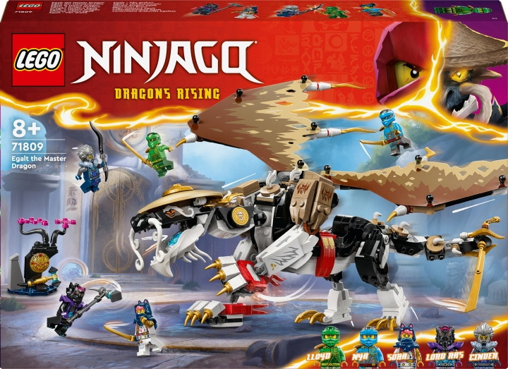 LEGO Ninjago 71809 - Egalt the Master Dragon i gruppen LEGETØJ, BØRN & BABY / Legetøj / Bygge legesager / Lego hos TP E-commerce Nordic AB (C52162)