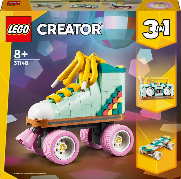 LEGO Creator 31148 - Retro Roller Skate i gruppen LEGETØJ, BØRN & BABY / Legetøj / Bygge legesager / Lego hos TP E-commerce Nordic AB (C52163)