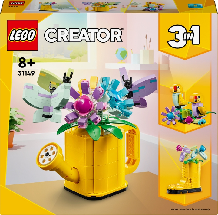 LEGO Creator 31149 - Flowers in Watering Can i gruppen LEGETØJ, BØRN & BABY / Legetøj / Bygge legesager / Lego hos TP E-commerce Nordic AB (C52165)