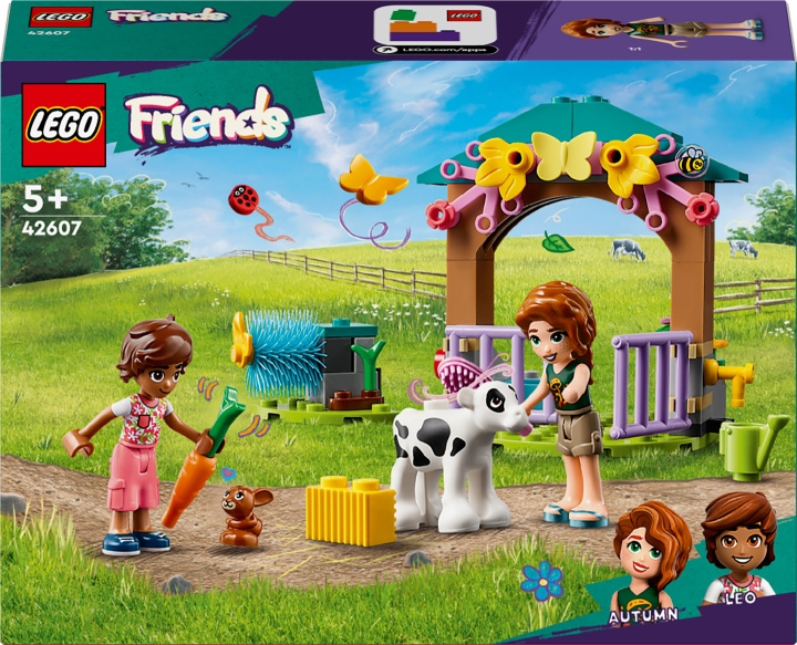 LEGO Friends 42607 - Autumn\'s Baby Cow Shed i gruppen LEGETØJ, BØRN & BABY / Legetøj / Bygge legesager / Lego hos TP E-commerce Nordic AB (C52181)