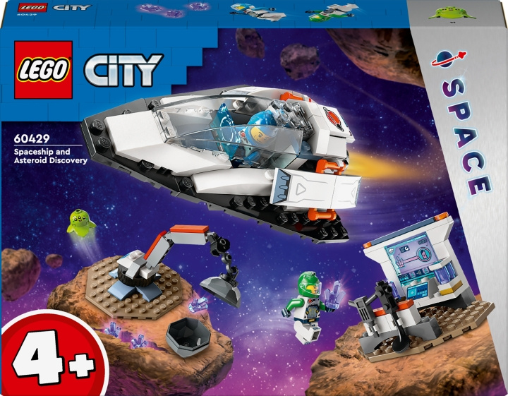 LEGO City Space 60429 - Spaceship and Asteroid Discovery i gruppen LEGETØJ, BØRN & BABY / Legetøj / Bygge legesager / Lego hos TP E-commerce Nordic AB (C52183)