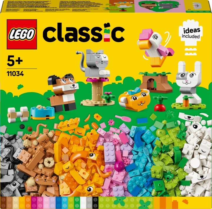 LEGO Classic 11034 - Creative Pets i gruppen LEGETØJ, BØRN & BABY / Legetøj / Bygge legesager / Lego hos TP E-commerce Nordic AB (C52188)
