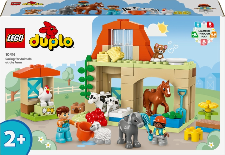 LEGO DUPLO Town 10416 - Caring for Animals at the Farm i gruppen LEGETØJ, BØRN & BABY / Legetøj / Bygge legesager / Lego hos TP E-commerce Nordic AB (C52198)