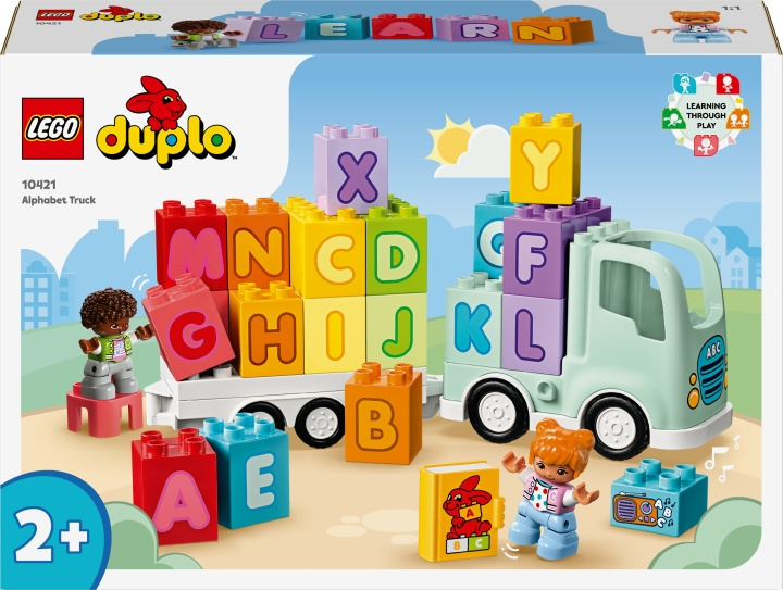 LEGO DUPLO Town 10421 - Alphabet Truck i gruppen LEGETØJ, BØRN & BABY / Legetøj / Bygge legesager / Lego hos TP E-commerce Nordic AB (C52199)