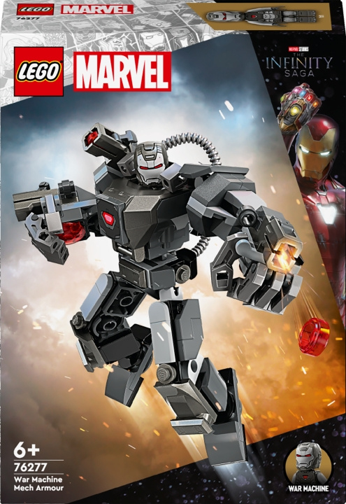 LEGO Super Heroes Marvel 76277 - War Machine Mech Armor i gruppen LEGETØJ, BØRN & BABY / Legetøj / Bygge legesager / Lego hos TP E-commerce Nordic AB (C52208)
