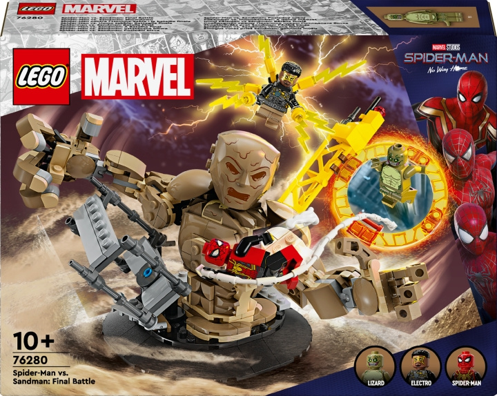 LEGO Super Heroes Marvel 76280 - Spider-Man vs. Sandman: Final Battle i gruppen LEGETØJ, BØRN & BABY / Legetøj / Bygge legesager / Lego hos TP E-commerce Nordic AB (C52210)