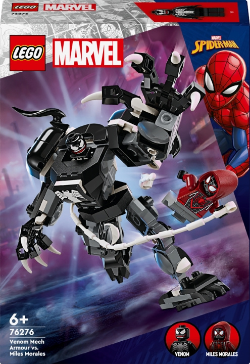 LEGO Super Heroes Marvel 76276 - Venom Mech Armor vs. Miles Morales i gruppen LEGETØJ, BØRN & BABY / Legetøj / Bygge legesager / Lego hos TP E-commerce Nordic AB (C52213)