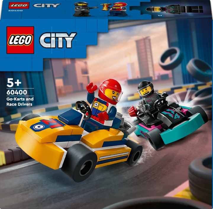 LEGO City Great Vehicles 60400 - Go-Karts and Race Drivers i gruppen LEGETØJ, BØRN & BABY / Legetøj / Bygge legesager / Lego hos TP E-commerce Nordic AB (C52221)