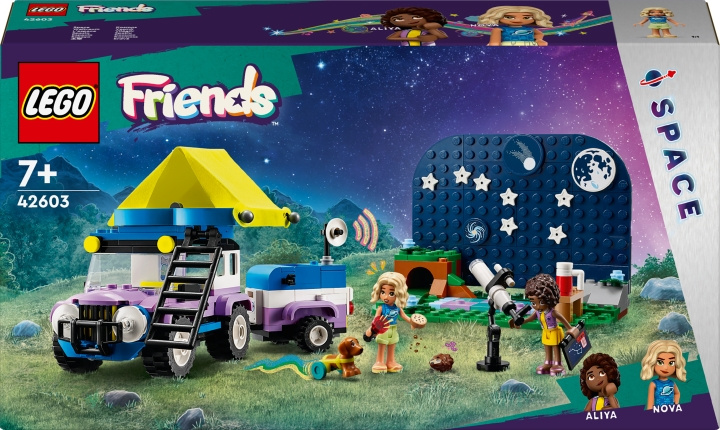 LEGO Friends 42603 - Stargazing Camping Vehicle i gruppen LEGETØJ, BØRN & BABY / Legetøj / Bygge legesager / Lego hos TP E-commerce Nordic AB (C52232)