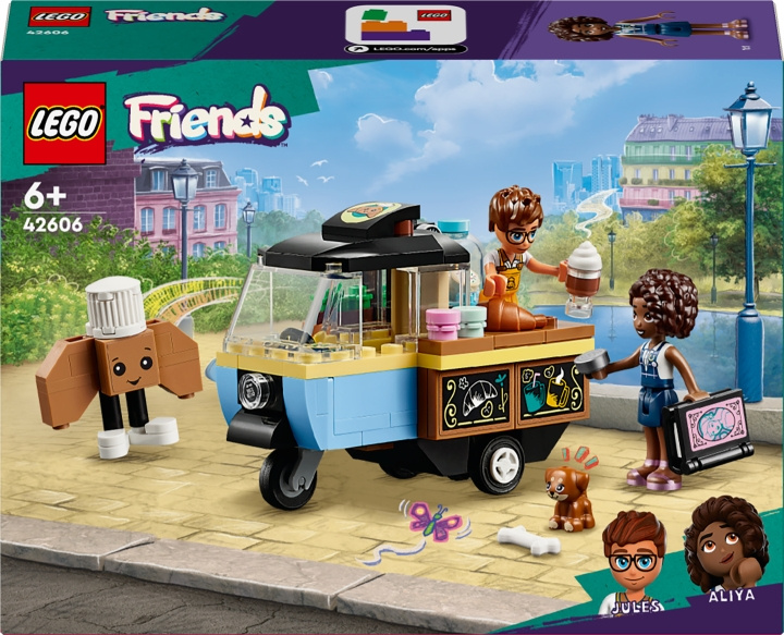 LEGO Friends 42606 - Mobile Bakery Food Cart i gruppen LEGETØJ, BØRN & BABY / Legetøj / Bygge legesager / Lego hos TP E-commerce Nordic AB (C52234)