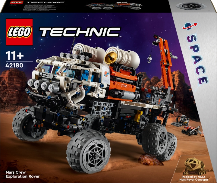 LEGO Technic 42180 - Mars Crew Exploration Rover i gruppen LEGETØJ, BØRN & BABY / Legetøj / Bygge legesager / Lego hos TP E-commerce Nordic AB (C52248)