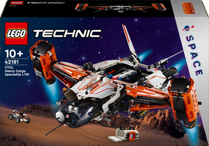 LEGO Technic 42181 - VTOL Heavy Cargo Spaceship LT81 i gruppen LEGETØJ, BØRN & BABY / Legetøj / Bygge legesager / Lego hos TP E-commerce Nordic AB (C52249)