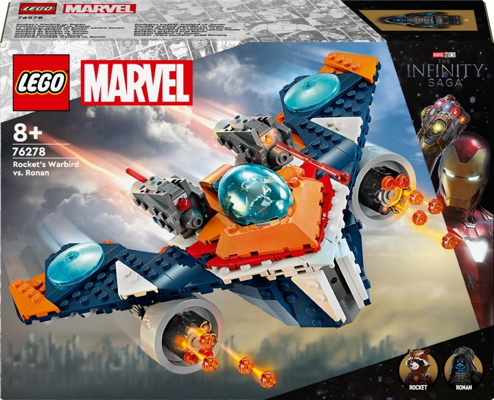 LEGO Super Heroes Marvel 76278 - Rocket\'s Warbird vs. Ronan i gruppen LEGETØJ, BØRN & BABY / Legetøj / Bygge legesager / Lego hos TP E-commerce Nordic AB (C52257)