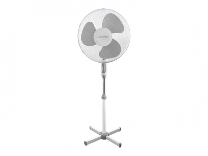 Esperanza HURRICANE Køleventilator Gulvstående Grå Hvid i gruppen HJEM, HUS & HAVE / Ventilator & Klima apparater / Gulventilatorer hos TP E-commerce Nordic AB (C52330)