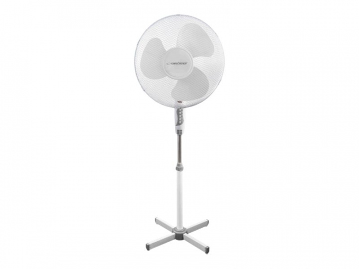Esperanza HURRICANE Køleventilator Gulvstående Hvid i gruppen HJEM, HUS & HAVE / Ventilator & Klima apparater / Gulventilatorer hos TP E-commerce Nordic AB (C52337)