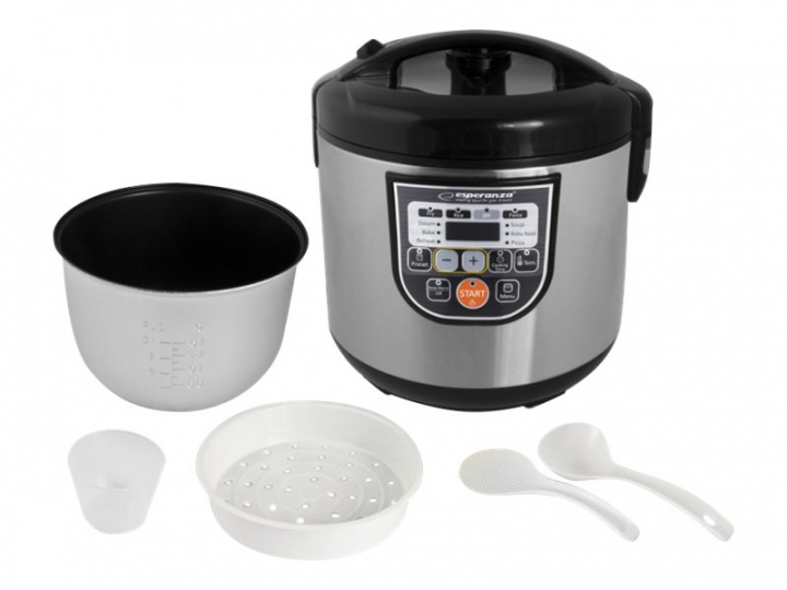 Esperanza COOKING MATE Multifunktionelt kogeapparat 860W i gruppen HJEM, HUS & HAVE / Husholdningsapparater / Øvrige husholdningsapparater hos TP E-commerce Nordic AB (C52370)