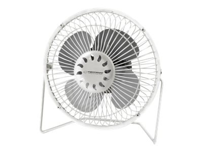 Esperanza YUGO Køleventilator Bord Hvid i gruppen HJEM, HUS & HAVE / Ventilator & Klima apparater / Ventilatorer hos TP E-commerce Nordic AB (C52375)