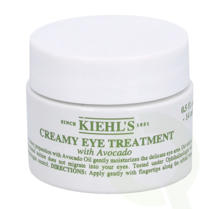 Kiehls Kiehl\'s Creamy Eye Treatment With Avocado carton @ 1 jar x 14 ml i gruppen SKØNHED & HELSE / Hudpleje / Ansigt / Øjne hos TP E-commerce Nordic AB (C52441)